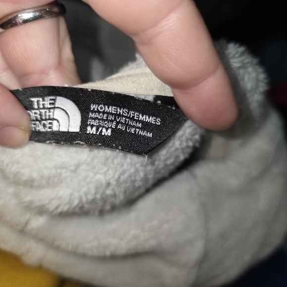 The North Face White Fuzzy Hoodie - Picture 4 of 4